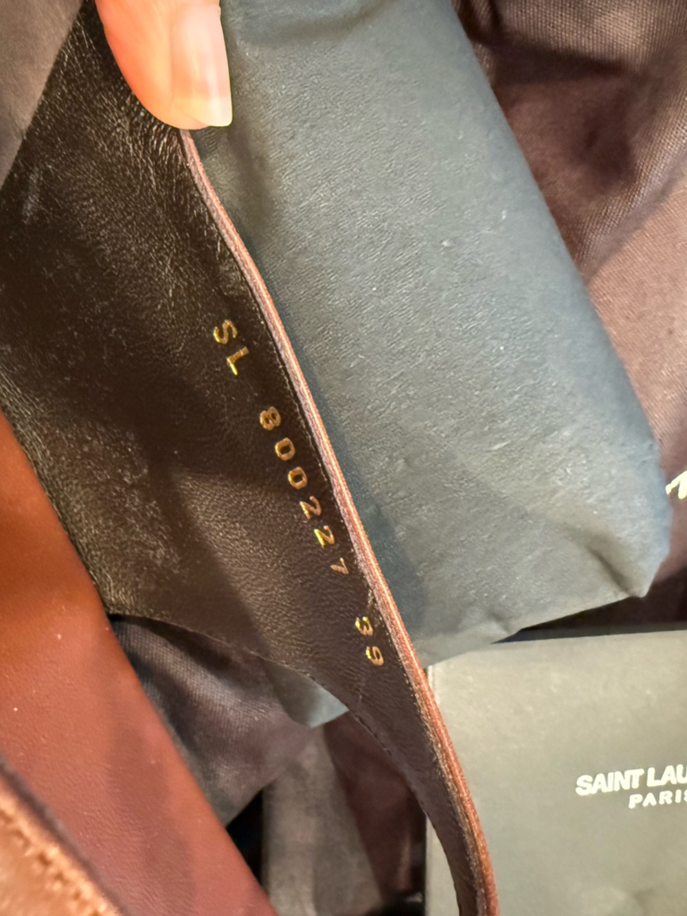 NIB Saint Laurent Cassandra Sandals - Picture 8 of 8